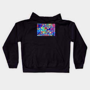 Shapes 3 Kids Hoodie